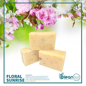 Floral Sunrise Bar Soap