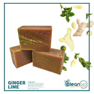 
            
                Load image into Gallery viewer, Ginger Lime Bar Soap
            
        