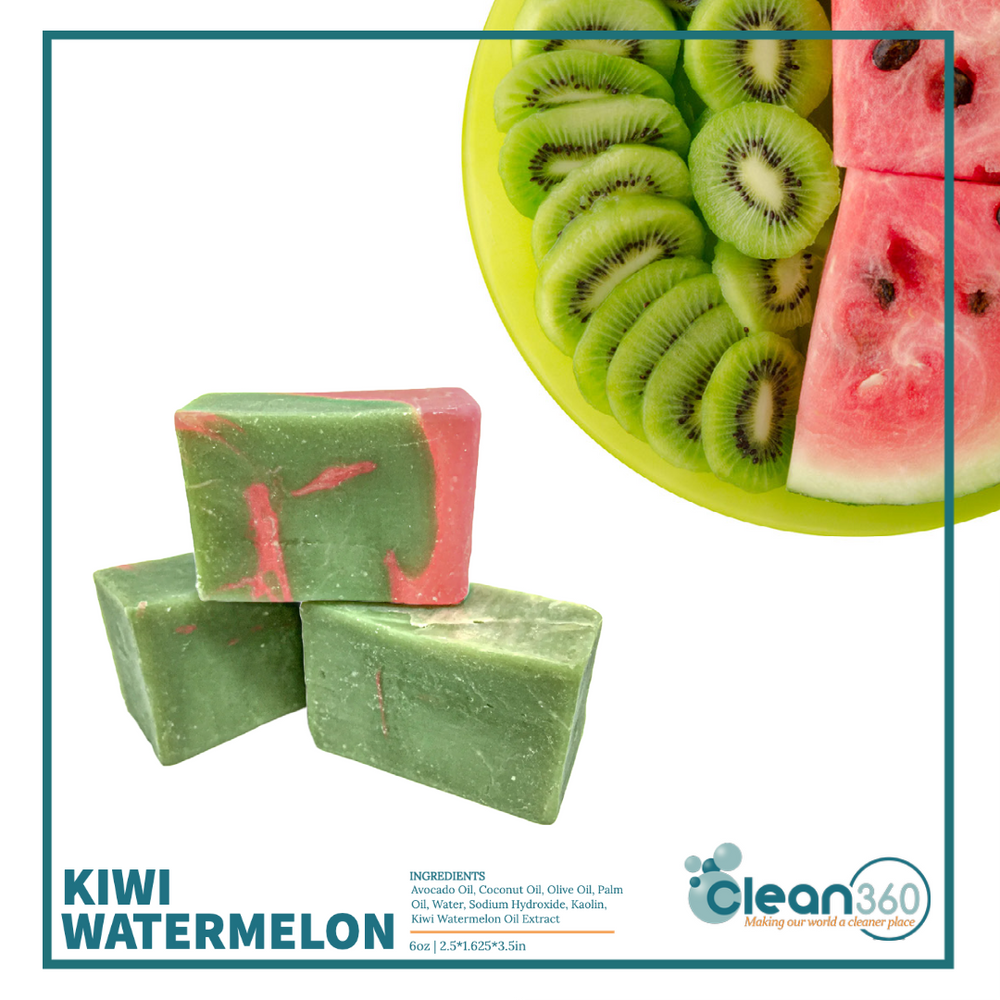Kiwi Watermelon Bar Soap
